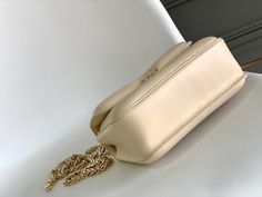 Size: Standard Size It comes with Dust box, Care manual, Tag, and Paper bag. Luxury Traditional White Clutch, Everyday Luxuries, Chic Handbags, Luxe Fashion, Bags Designer Fashion, Exclusive Bag, Beautiful Packaging, New Bag, You Bag