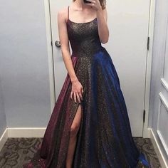 Home · SofieProm · Online Store Powered by Storenvy Sparkly Ball Gown, Outfit Elegante, Prom Dresses Sparkly, Unique Party Dresses, Sparkle Prom Dress, Sparkly Party Dress, Iridescent Fabric, Prom 2020, Simple Prom Dress