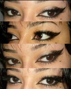 Drag Make-up, Punk Makeup, Swag Makeup, Smink Inspiration, Ethereal Makeup, Pinterest Makeup, Emo Makeup, Edgy Makeup