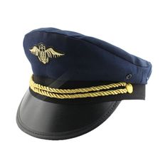 Dark Blue Yacht Captain Skipper Navy Sailor Boat Cap Hat Costume New Description Impress others or make yourself stand out at the coming party with the Dark Blue cotton navy hat. The navy hat is not only a perfect choice for navy costume parties or other navy-themed events, but also could be used as a casual hat, which is very fashionable. The Dark Blue navy hat, which is made of cotton, has an embroidery badge on the middle and a golden thread on the trim. The snap closure makes it adjustable. Specifications: Material: cotton Color: Dark Blue Size: one size fits all (adjustable back) Package Includes:   1x Hat N-132 Payment only Delivery details ● When we receive your payment, we will be help you arrange shipping in 1-2 working days. ● All our parcels are shipped via China Post.Can provid Pirate Images, Navy Costume, Navy Hat, Golden Thread, Navy Sailor, Navy Hats, Company Party, Sailor Hat, Costume Parties