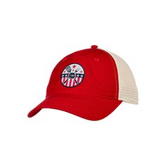 Add a final touch to your barbeque outfit with this fun Men's Americana Trucker Cap. Add a final touch to your barbeque outfit with this fun Men's Americana Trucker Cap. FEATURES Snap closure Relaxed fitFABRIC & CARE Cotton Hand wash Imported Size: One Size. Color: Red. Gender: male. Age Group: adult. Red Casual Baseball Cap For 4th Of July, Red Cotton Trucker Baseball Cap, Casual Red Trucker Hat For Game Day, Casual Red Trucker Hat For Fan Gear, Barbeque Outfit, Final Touch, Trucker Cap, Snap Closure, Age Group