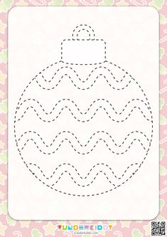 The Christmas Ball Writing worksheets are designed for preschoolers to practice handwriting and develop hand-eye coordination and concentration ability. Preschoolers are invited to trace dotted lines and color Christmas tree balls. Print out the free writing worksheets and prepare markers to complete the task. First, have your child carefully trace the tree balls along the dotted lines and then color the picture. The child can also draw any other elements or ornaments to decorate the ball. Us...