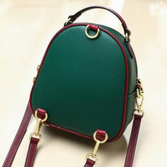 Free U.S. shipping. Style: Commuting , color:Green, suite for season：Spring, Summer, Autumn, Winter ，Anniversary, Going out, Hanging out, Material Genuine Leather, Green Cherry Convertible Mini Backpack Handbags Green Backpack Shoulder Bag For Errands, Green Crossbody Backpack With Adjustable Strap, Green Backpack For Errands, Green Backpack With Zipper Closure, Green Rectangular Leather Backpack With Detachable Strap, Green Backpack With Detachable Strap For Travel, Green Standard Backpack For Errands, Green Backpack Satchel With Zipper, Green Satchel Backpack With Zipper Closure