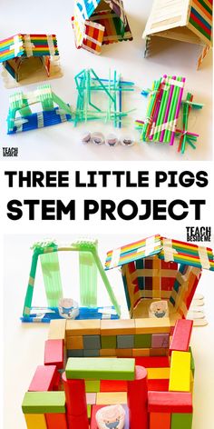 Kids Stem Projects, Fairy Tale Stem, Fairy Tales Preschool, Kindergarten Stem, Stem Projects For Kids, Stem Classes, Preschool Stem