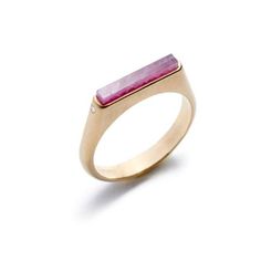 Lucet Ring Earth Ring, Lucet, Bar Ring, Ruby Jewelry, Shiny Things, Ruby Ring, Natural Ruby, Perfect Birthday, Perfect Ring