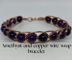 Wire wrap bracelets Wire Wrap Bracelets, Copper Bracelets, Wrapping Jewelry, Wire Bracelets, Bijoux Fil Aluminium, Jewelry Making Bracelet, Wire Wrapped Bracelet, Diy Wire Jewelry, Copper Ring