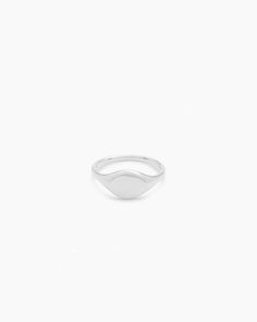 be·spoke, taking customization to a more personal level. Customize this signet ring with initials, a lucky number, or get creative with any engraving of your choice. A meaningful gift for bridesmaids, brides, graduates, mothers, and just because. Bespoke Signet Ring in Silver, Women's Size 3 by gorjana Silver Signet Ring Women, Ring With Initials, Be Spoke, Signet Ring Silver, Earrings Stacking, Signet Rings Women, Gift For Bridesmaids, Yellow Opal, Orange Agate