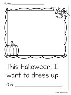 this halloween i want to dress up as pumpkins coloring page with the words,'this