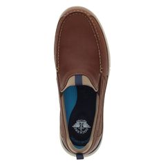 The timeless design of these Dockers men’s boat shoes makes them an easy choice for any day, from Monday morning meetings to Saturday nights on the lake. Made with genuine leather uppers and a lightweight, flexible outsole these men’s shoes were built for long-lasting comfort and style. Plus, these slip-on shoes come complete with a range of comfort features such as Dockers Supreme Comfort massaging footbed with moisture-wicking sock cover and microfiber counter linings to keep your feet cool an Leather Cushioned Boat Shoes, Leather Cushioned Slip-on Boat Shoes, Leather Slip-on Boat Shoes With Cushioned Footbed, Leather Boat Shoes With Cushioned Footbed, Leather Plain Toe Boat Shoes For Outdoor, Leather Slip-on Boat Shoes With Removable Insole, Leather Moc Toe Boat Shoes With Cushioned Footbed, Leather Slip-on Moccasins For Boating, Outdoor Boat Shoes With Leather Footbed And Plain Toe