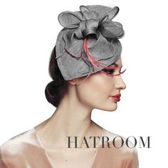 Elegant Derby Fascinator Headband Wedding Tea Party Cocktail Hat BUY 2 ANY HATS IN OUR SHOP AND GET 10% OFF use code TWO2HATS or link: https://www.etsy.com/shop/MillinerySupplyShop?coupon=TWO2HATS Fascinators for women are one of the most popular dressing accessories today. This beautiful party hat for women will surely draw a lot of attention during special events. Whether you are heading for a wedding party, a derby, or a weekly tea party, this handcrafted fascinator for women will make your p Kentucky Derby Party Headband Fascinator, Fitted Gray Summer Hat, Summer Evening Fascinator Headband, Summer Event Headband Fascinator, Summer Evening Headband Fascinator, Adjustable Top Hat For Party In Winter, Adjustable Top Hat For Winter Party, Fitted Headband For Summer Events, Fitted Summer Headband For Events