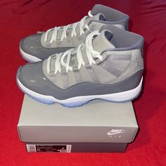 Air Jordan 11 Retro ( Cool Grey) Size 6 Big Kids Brand New Never Worn Authentic Will Also Come With Receipt Of Purchase Baby Jordan Shoes Retro, Air Jordan 5 Retro Moonlight (oreo), Air Jordan 4 Retro Kaws Grey, Nike Shoes Jordans Gray, Nike Air Jordan Junior, Jordan 4s Legs, Shoes Sneakers Jordans Stadium Goods, Sneakers Jordans Kids, Gray Jordan Shoes