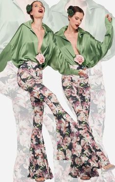 Norma Kamali, Ad Campaign, S S, Red Carpet, Floral Prints, Floral, Red