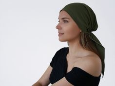 These are our best-selling headscarves, loved for their simplicity and ease of wear. Designed with convenience in mind, they are one-size-fits-all, making them a versatile addition to your wardrobe. Crafted from high-quality cotton jersey, the fabric is soft, breathable, and comfortable for all-day wear. The composition is 95% cotton and 5% elastane, providing just the right amount of stretch to ensure a perfect fit. For long-lasting beauty, we recommend hand washing in water no warmer than 30oC. These headscarves are not just practical but also stylish, adding an elegant touch to any outfit. Whether you're dressing up or keeping it casual, our headscarves will make you feel effortlessly chic. I invite you to visit my shop and see more: https://www.etsy.com/shop/EmandiaShop Casual Adjustable Solid Color Turban, Casual Headwrap One Size Fits Most, Casual Stretch Headwrap, Casual Headwrap For Summer, Casual Adjustable Turban, Adjustable Solid Casual Bandana, Casual Adjustable Solid Color Bandana, Casual Adjustable Solid Bandana, Solid Color Headscarf Shaped As Headband