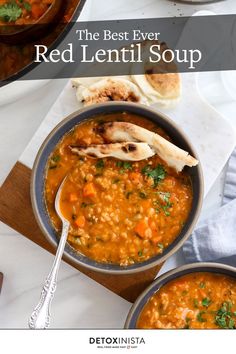 the best ever red lentil soup recipe