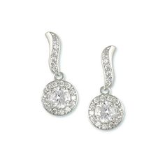 Platinum/Rhodium nickel free pierced earring with 1- 6mm & 18- 1.5mm round white CZ's. Jewelry is produced using the same manufacturing process as fine jewelry with rigorous quality controls giving it the “Look of Real”. Each item is polished to a mirror finish. Hand set Cubic Zirconia’s stones are a 3A quality, exceeding the industry standard and giving you that extra sparkle just like a real diamond. Earring posts are Hypo-allergic Surgical Steel with comfort disk backings. Chains are soldered Wax Warmers, Pendant Rings, Real Diamonds, Chain Pendants, Earings Piercings, Ring Bracelet, Rhodium Plated, Post Earrings, Chains Necklace