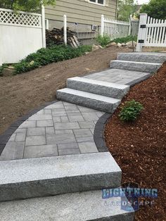 some steps leading up to a house