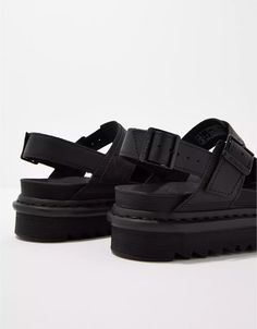 Dr. Martens Voss Hydro Sandal Strapped Synthetic Sandals For Summer, Open Toe Slides With Adjustable Straps, Summer Strapped Sandals With Adjustable Straps, Strapped Sandals With Adjustable Straps For Summer, Synthetic Double Strap Footbed Sandals With Adjustable Straps, Black Footbed Sandals With Adjustable Straps, Adjustable Single Toe Strap Sandals, Spring Strapped Sandals With Adjustable Strap, Adjustable Leather Wedge Sandals With Strap