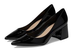 Business Professional Shoes Women, Lawyer Shoes, Black Formal Shoes Women, Office Heels, Footwear Fashion, Block Heel Pumps, Work Shoe, Professional Shoes, Professional Clothing