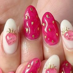 Unghie Nail Art, Manikur Kuku, Nails Classy, Nails Green, Pretty Gel Nails, Dots Nails, Nails Spa, Nails Spring, Green Spring