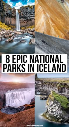 the 8 epic national parks in iceland