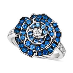 in stock Levian Jewelry, Le Vian, Gold Sign, White Gold Jewelry, Denim Details, Flower Ring, Gold Jewelry, Platinum, Jewelry Watches