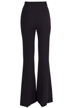 Cut from heavy crepe, these structured Halluana pants by Safiyaa are the perfect pair to take from day to night, they feature an elongated silhouette with a high waist, concealed side zip closure, and a flared leg. 96% Polyester, 4% Elastane, Dry Clean Made in Turkey, US Sizing Flare Leg Pants, Day To Night, To Night, Side Zip, Perfect Pair, Black Pants, High Waist, Dry Clean, High Waisted