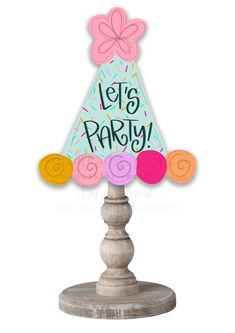 Let’s Party Topper/Attachment - Door Hanger Birthday Door, Donation Request, Party Topper, Birthday Fun, Door Hangers, Twine, Hangers, Door Decorations, Doodles