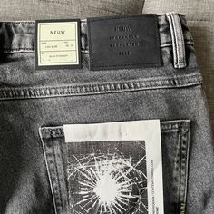 Brand New Lou Slim Jeans Mens Denim Inspiration, Denim Inspiration, Man Ray, Tapered Jeans, Button Fly Jeans, Slim Jeans, Fashion Killa, Mens Denim, Slim Fit Jeans