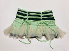 Mint green and black ruched spandex mini skirt with tulle ruffes.  Size: 16 Handmade by me <3 Lafayette La, Womens Skirts, Green And Black, Fashion Ideas, Mint Green, Size 16, Mini Skirt, Womens Skirt, Mini Skirts