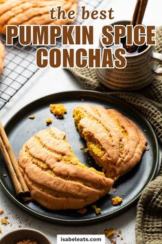 Pumpkin conchas are a fun and seasonal twist on a traditional Mexican pan dulce.