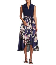 Shop for Ignite Evenings Floral Print Mikado Tie Waist V-Neck Sleeveless High-Low Midi Dress at Dillard's. Visit Dillard's to find clothing, accessories, shoes, cosmetics & more. The Style of Your Life. Elegant Sleeveless Floral Print V-neck Dress, Elegant Sleeveless Silk Floral Dress, Sleeveless V-neck Dress For Garden Party, Formal Floral Print V-neck Dress, Formal V-neck Floral Print Dress, Formal Floral Dress With V-neck, Sleeveless Floral Print V-neck Dress For Party, Printed V-neck Sleeveless Dress For Spring, Spring Sleeveless V-neck Dress With Print