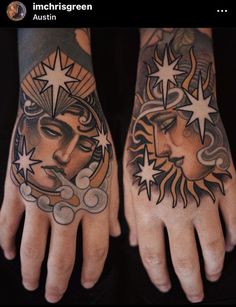 Traditional Sun Tattoo, Neo Tattoo, Surreal Tattoo, Cloud Tattoo, Sun Tattoos, Mythology Tattoos, Classic Tattoo