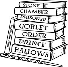 a stack of books sitting on top of each other with the words stone chamberer, corbet order prince hallows