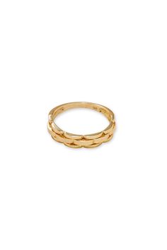 Discover the epitome of elegance with our 14K Solid Gold RLX Chain Ring. Crafted with precision, its luxurious design and comfortable wear make it a timeless addition to any jewelry collection. Perfect for gifting or personal indulgence. Chain Ring Gold, Hypoallergenic Jewelry, Chain Design, Luxurious Design, 14k Gold Ring, Chain Ring, Luxury Watch, Ring Bracelet, Jewelry Earrings Studs