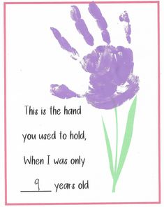 Flower Crafts Preschool, Hand Print Flowers, Mothers Day Book, Mothers Day Cards Craft, Easy Mother's Day Crafts, Diy Mother's Day Crafts, Mothers Day Poems