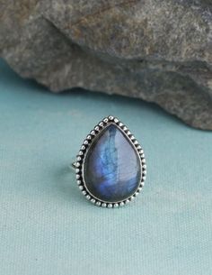 Check out YoTreasure Labradorite Solid 925 Sterling Silver Split Shank Ring. Get Best Quality Products with Free Shipping Above $50, Easy Payment Plans & Easy Returns Policy. Buy Now before they go out for stock! #yotreasure #womenjewelry #rings #gemstones Spiritual Teardrop Moonstone Ring, Labradorite Gemstone Jewelry, Split Shank Ring, Split Shank, Handmade Clay, Ring Jewelry, Rock Style, Clay Jewelry, Solid 925 Sterling Silver