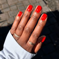 24 Short Nail Ideas for Fall, From Animal Print to Moody Crescents Halloween Nail Ideas, Fall Manicure, Spooky Fall