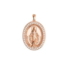 Elevate your style with our exquisite Miraculous Medal Virgin Mary Pavé Necklace. This stunning two-sided pendant features the graceful image of the Virgin Mary on one side and the powerful Miraculous Medal on the other. Surrounded with sparkling stones of your choice, this necklace radiates elegance and divine beauty. Crafted with meticulous attention to detail, it's a symbol of faith and protection. Perfect for daily wear or special occasions, this necklace is a meaningful addition to any jewelry collection. Please note that if you ordered this pendant before July 3rd, 2024, the back design will not be included. Arabic Jewelry, Divine Beauty, Pave Necklace, Everyday Bracelet, The Virgin Mary, Turquoise Bead Necklaces, Greek Jewelry, Miraculous Medal, Evil Eye Jewelry