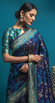 Cost Includes Saree,Unstitched BlouseFall & Edging Work Description: Blue color Saree in Art Silk, Silk fabric with Weaving work Fabric: Art Silk, Silk Work: Weaving Color Family: Blue Style: South Occasion: Traditional Saree Dimension: 530 Cm x 110 Cm ( L x W) Blouse Length: 80 Cm Approx Washing Instruction: Dry Wash Teal Saree, Pre Stitched Saree, Blue Color Saree, Stitched Saree, Latest Indian Saree, Saree For Women, Readymade Saree, Traditional Saree, Indian Sarees Online