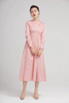 elegant summer dress for women with long sleeves 2230 – XiaoLizi Elegant Long Sleeve Maxi Dress With Button Closure, Spring Long Sleeve Maxi Dress With Button Closure, Feminine Long Sleeve Midi Dress For Summer, Modest Long Sleeve Maxi Dress With Buttons, Spring Long Sleeve Maxi Dress With Buttons, Long Sleeve Party Dress With Buttons, Long Sleeve Midi Dress With Buttons, Long Sleeve Maxi Dress With Buttons For Spring, Chic Long Sleeve Maxi Dress With Button Closure