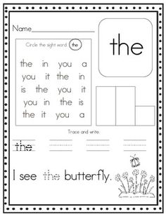 a printable worksheet with words and pictures