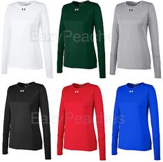 Trendy Fashion Under Armour Logo Athletic Tee, Quick Dry, XS-2XL, dri-fit Ladies Locker T-Shirt, Women's Tops Dri-fit Crew Neck Top For Sports Season, Under Armour Crew Neck Top, Moisture-wicking Dri-fit Crew Neck Top, Green Breathable Tops With Team Spirit Style, Green Breathable Tops For Team Spirit, Under Armour Crew Neck Moisture-wicking T-shirt, Under Armour Tops For Sports With Moisture-wicking, Under Armour Moisture-wicking Crew Neck T-shirt, Team-colored Casual Top With Moisture-wicking