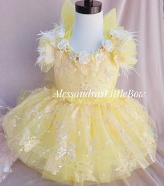 Sparkly Butterfly Deluxe Couture romper in Neutral tones – AlessandrasLittleBow Fitted Glitter Tulle Tutu Dress For Summer, Cream Tulle Tutu Dress For Pageant, Cream Tulle Tutu Dress For Pageants, Summer Princess Tutu Dress In Glitter Tulle, Summer Princess Style Tutu Dress In Glitter Tulle, Fitted Tulle Fairy Dress For Baptism, Elegant Yellow Tutu Dress For Wedding, Elegant Yellow Tulle Tutu Dress, Summer Fairy Dress In Tulle For Pageants