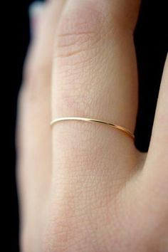 SMOOTH THIN STACKING RING 14k gold #pipeandrow www.pipeandrow.com Antique Engagement Ring, Ringe Gold, Gold Ring Stack, Gold Halo, Stacked Jewelry, Stacking Ring, Engagement Rings Sapphire, Gold Engagement Rings, Ring Gold