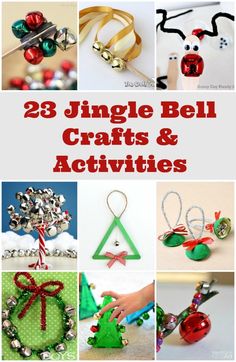 christmas crafts and activities for kids to make with the help of an adult or child