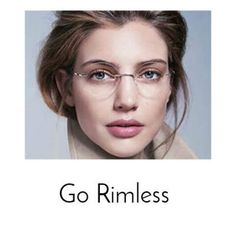 Celebrities Love Rimless Brand New Crystal Clear Brilliance Power +2.50 Comes With (Brand New White Gold Soft Case) (Quality Made) -Reasonable Offers (Nothing Below $80) -Compared To Steve Jobs Listing For Eyeglasses -Color: Silver -Size: 48-21-140 -Weight: 11g -Anti Scratch Lens -Premium Coating -Fine Cut Lens Indexing -Spring Hinge All Eyeglasses Are Purchased From Top/Upscale Boutiques, Manufacturers/Distributors.The Size And Strength Are All In The Description. The Look Is Self Explanatory@S Glasses Prescription, Glasses Trends, Rimless Glasses, Cool Glasses, Fashion Eye Glasses, Cute Glasses, Wearing Glasses, Optical Glasses, Vintage Glasses