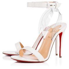 Gently Used, Minor Scuff On The Stem Of The Heel. Can Be Repaired By A Cobbler. Louboutin Shoes, Cobbler, Christian Louboutin Shoes, Women's Shoes Sandals, Christian Louboutin, Shoes Sandals, Color White, Size 10, Women Shoes