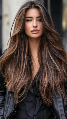 Transform your tresses with these inspiring long haircuts ideas. Whether you have thick, fine, or curly hair, there's a perfect long cut for you. Add depth with cascading layers, or opt for a one-length cut for a bold statement. Long hair offers versatility for both casual and formal styles. Embrace your inner hair goddess with these stunning long haircut ideas. Long Curtain Bangs On Long Hair, Hair Cuts For Long Hair Indian, Long Thick Hair Haircut Layers, Layered Long Thick Hair, Long Layered Hair Extensions, Long Haircut And Color, Long Layers For Long Hair, Long 90s Layered Hair, 2024 Hair Trends For Women Long