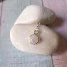 White Moonstone necklace, made of high-quality 14k gold plated chain and fine gemstone. Appropriate for both everyday or special looks.  Ideal anniversary or birthday gift. Length approx. 16 inches / 40.6 cm - can be adjusted upon request. ♥ All items will be delivered in a nice gift envelope to minimize shipping expenses for you!  You may choose gift wrapping at checkout if you wish! If you need it sooner, select expedited shipping at checkout and leave us a note with the wishing date! ★ Read o