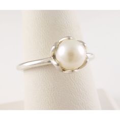 This Listing Is For A Brand New, 100% Genuine Pandora *Cultured Elegance Pearl* Ring In Sterling Silver With A Freshwater Cultured White Pearl, Stamped With S925 Ale, Item #190865p Condition Brand New Package Content Pandora Ring Bundle With Other Items From My Closet For The Best Deal! Promise Rings Pearl, Silver Rings Pearl, Silver Pearl Engagement Ring, Pearl Engagement Ring Silver, Pearl Ring Simple, Weddings Rings, Pandora White, Cute Promise Rings, White Pearl Ring